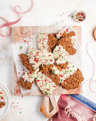 Candy Cane Chocolate Dipped Chunks